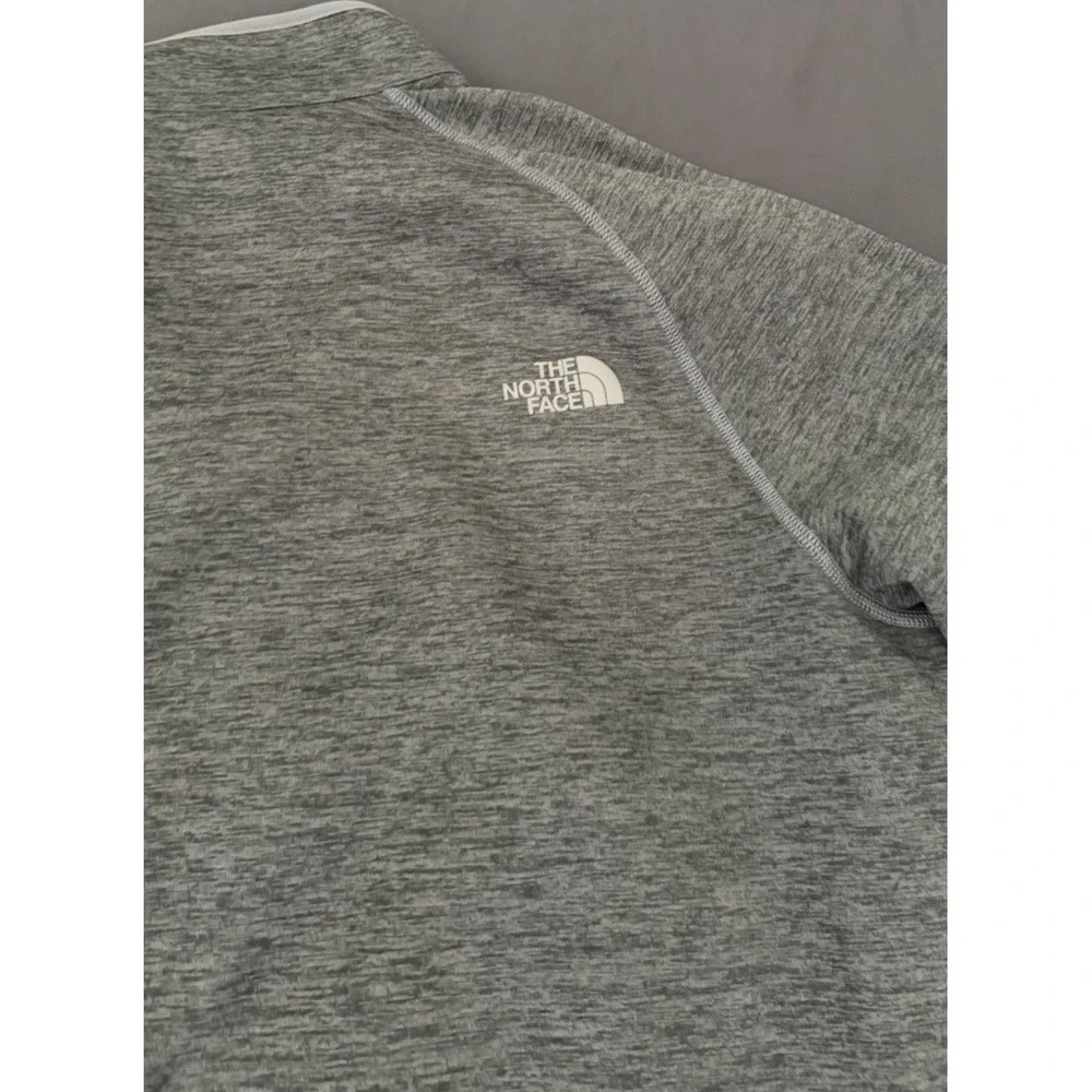 The North Face Canyonlands Jacket Mens XL Gray Full Zip Fleece Zipper Pockets